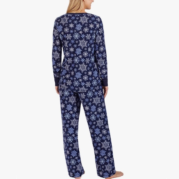 NWT Nautica 2pc Fleece PJ Set with Pockets!! - Picture 2 of 7